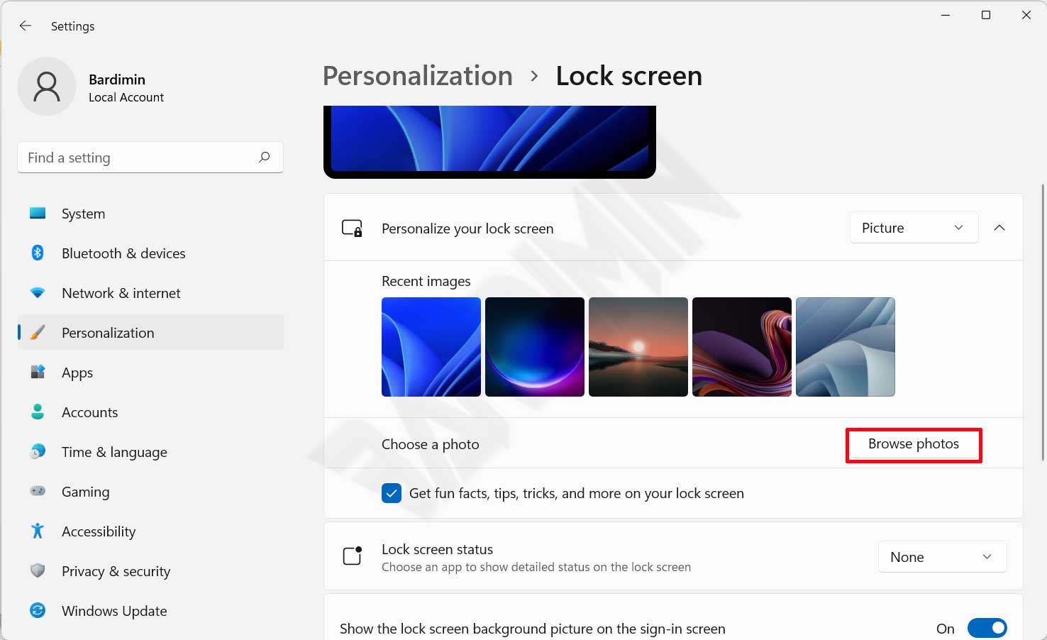 Cara Mengganti Wallpaper Lock Screen Di Windows 11