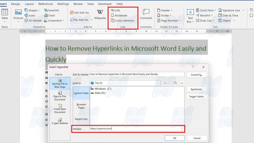 How To Remove Hyperlinks In Microsoft Word Easily And Quickly