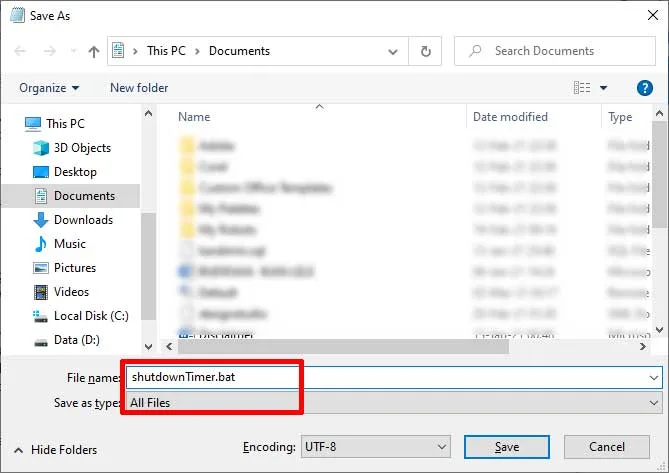 task scheduler script