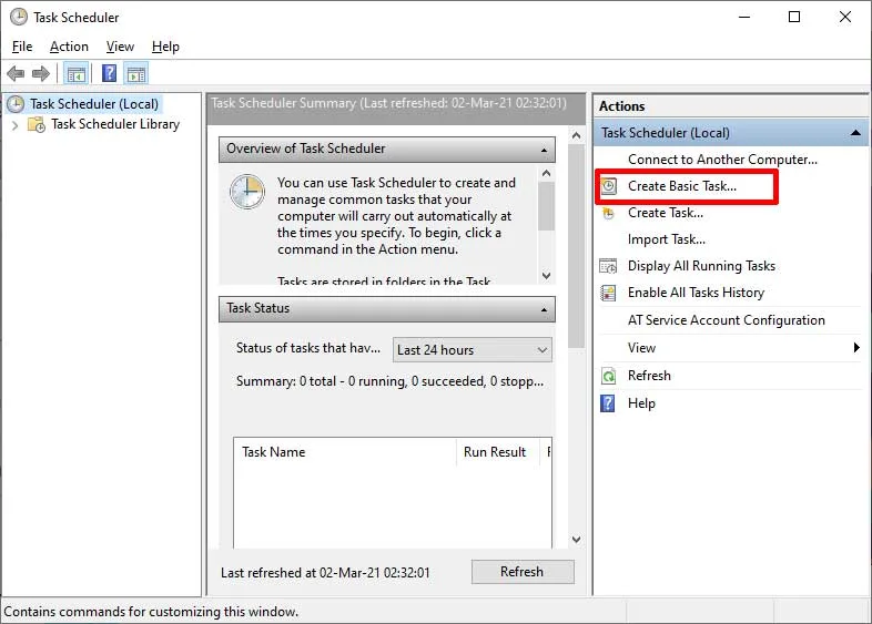task scheduler02