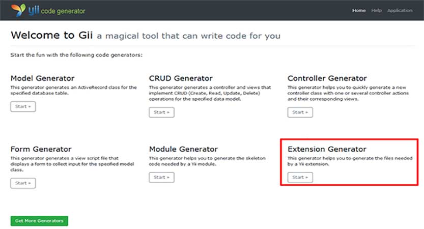 [yii2] Como criar novas extensões sem controles de versão ou Git