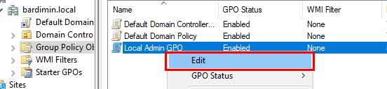 gpo user domain to local admin 04