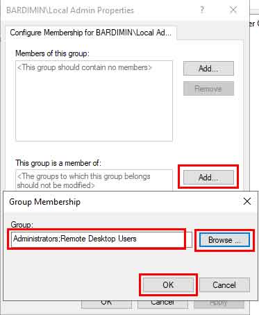 gpo user domain to local admin 07