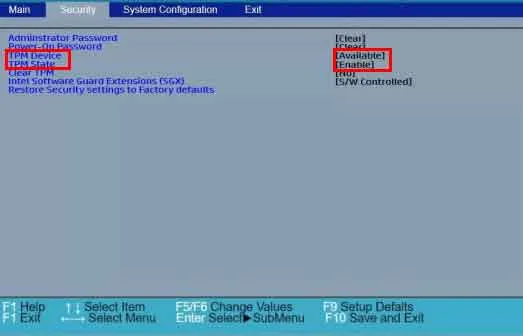 tpm 2.0 windows 11