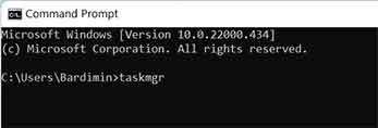 cmd task manager
