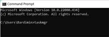 cmd task manager