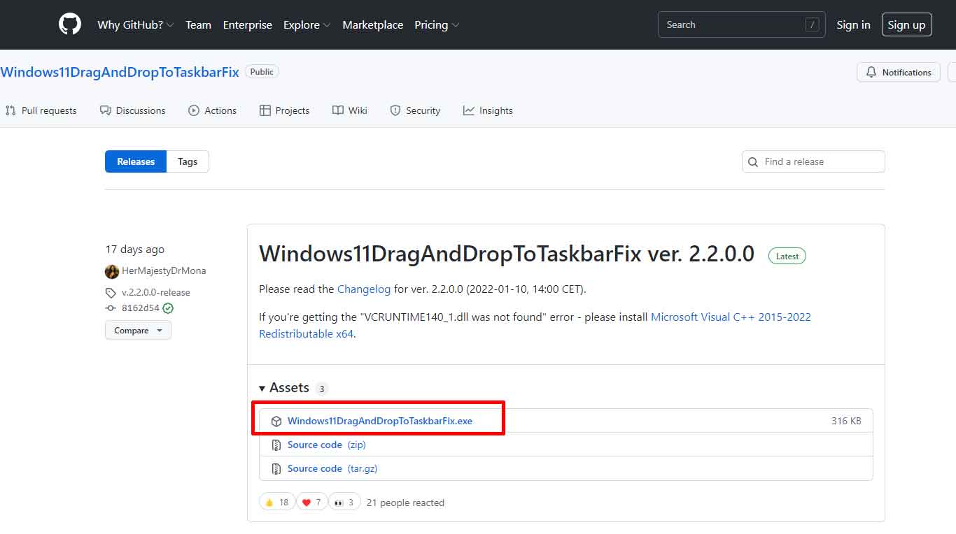 How to Enable Drag and Drop Files on the Windows 11 Taskbar