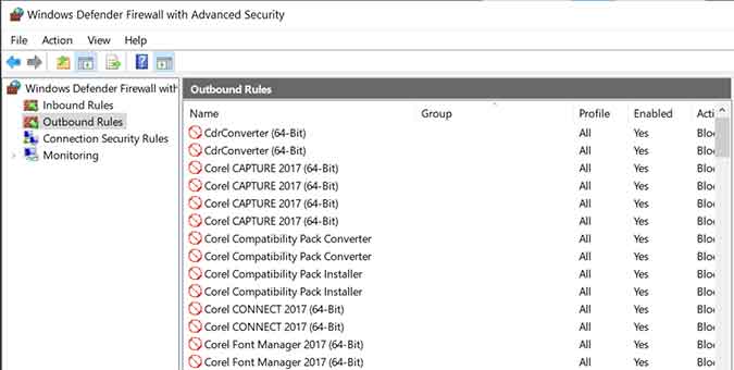 firewall 13