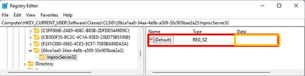 set key value registry