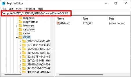 clsid registry