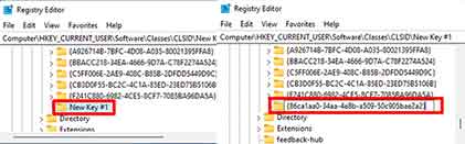 create key in registry