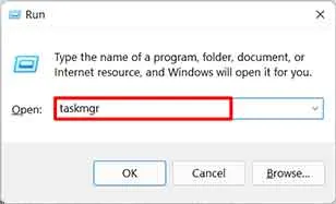 win run task manager