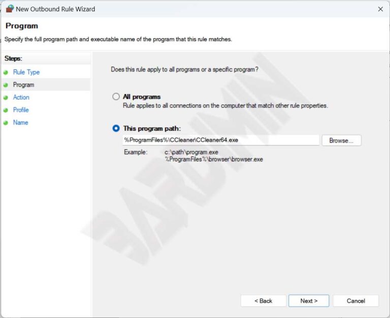 How to Block Apps from Access on Windows