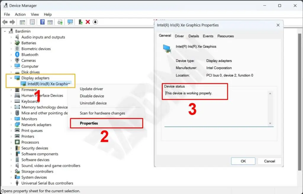 device manager