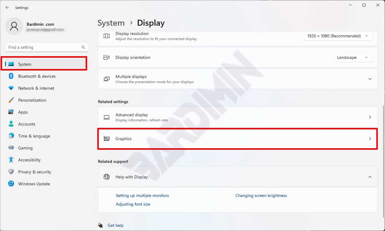 Optimasi Kinerja Grafis (GPU) untuk aplikasi dan game di Windows 11