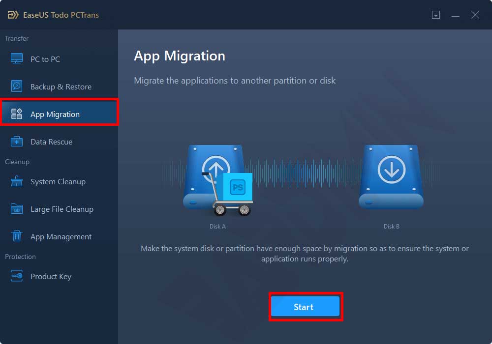 app migration