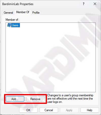 compmgmt user add remove access