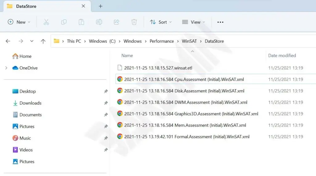winsat xml