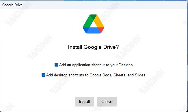 install google drive