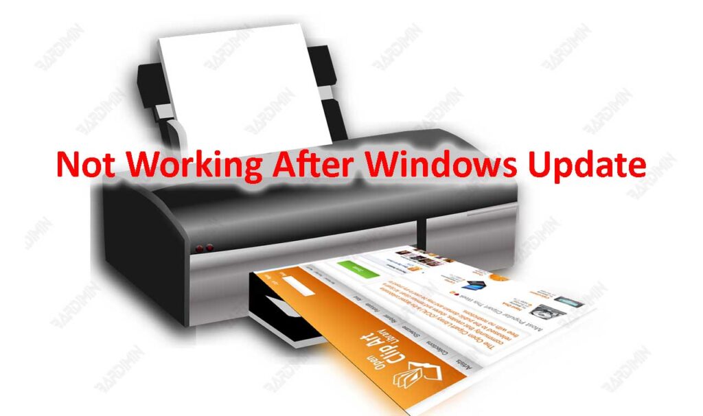 Printer Not Working After Windows Update