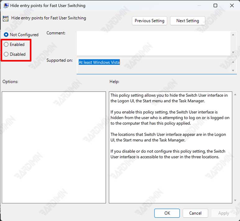 Easy Ways to Enable and Disable Fast User Switching in Windows 11