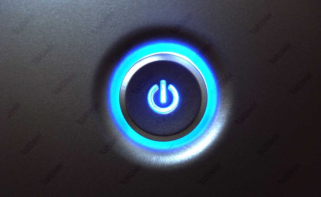 power button