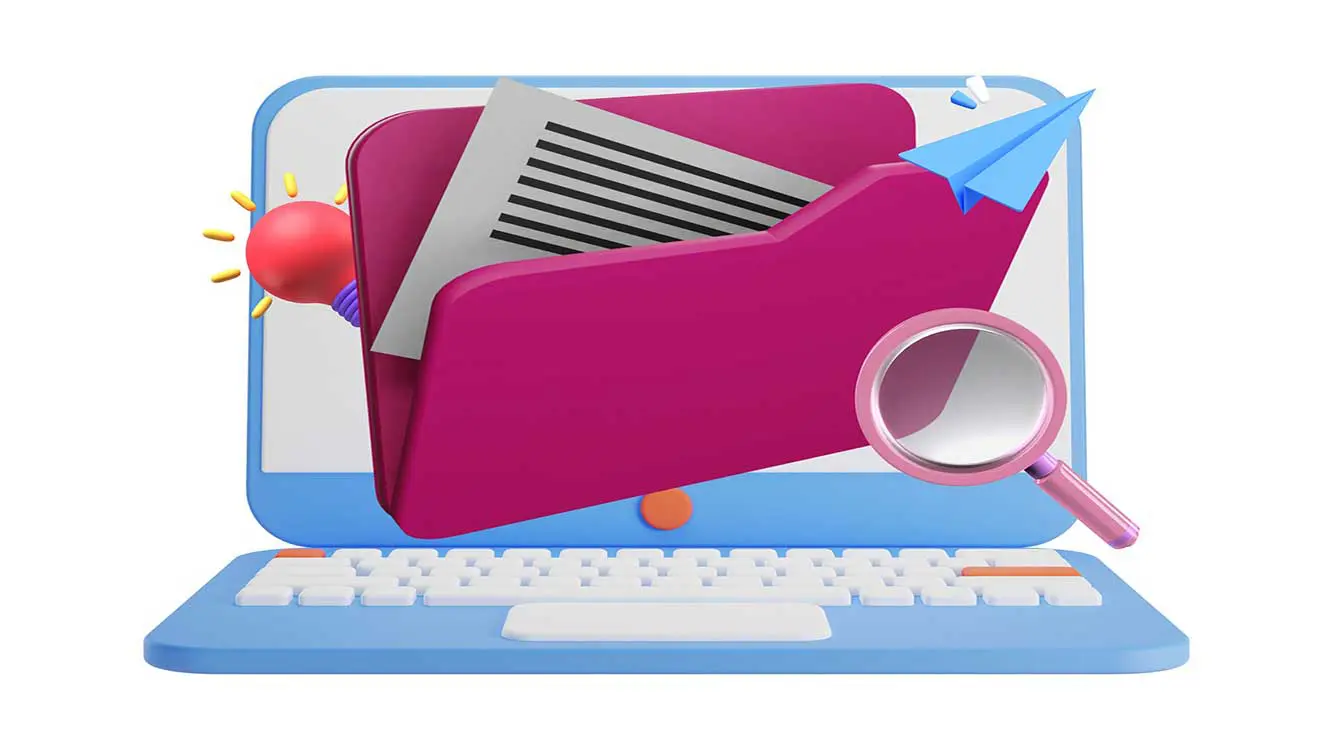 find folder laptop