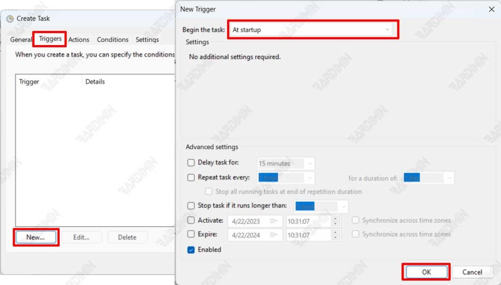 Task Scheduler triggersl auto shutdown