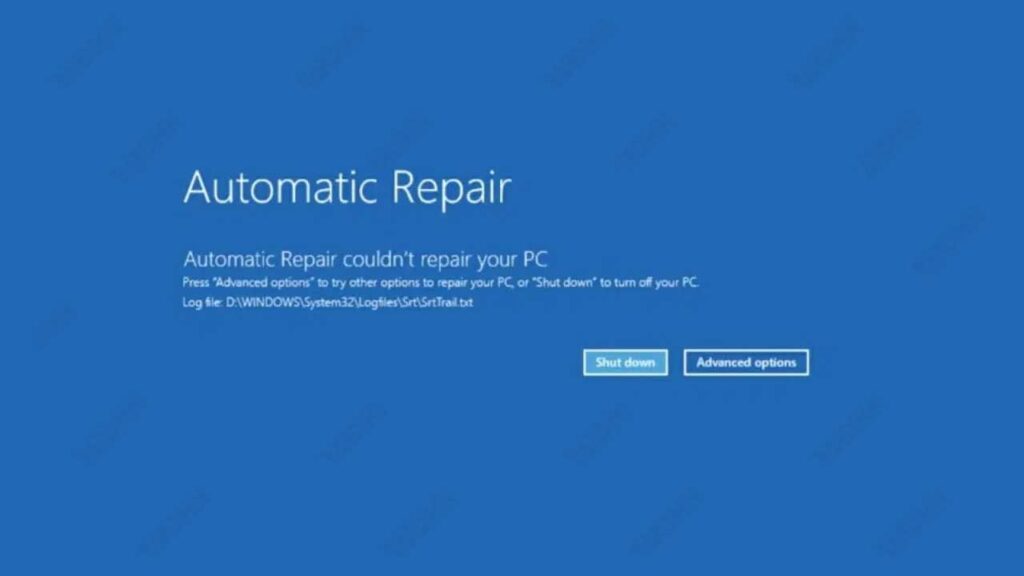 Fix Automatic Repair Windows Loop in Windows