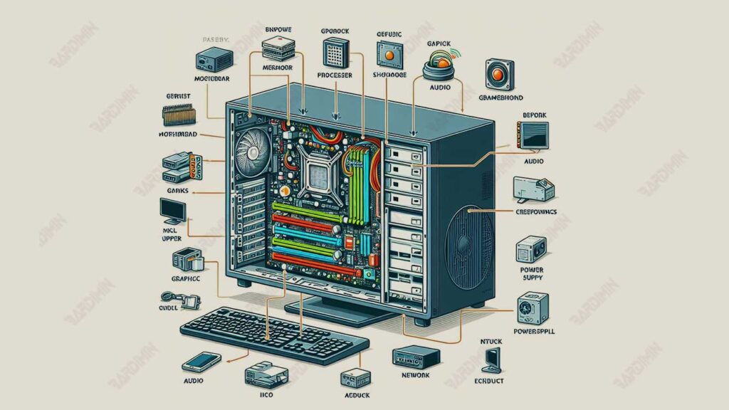 Main parts of a computer