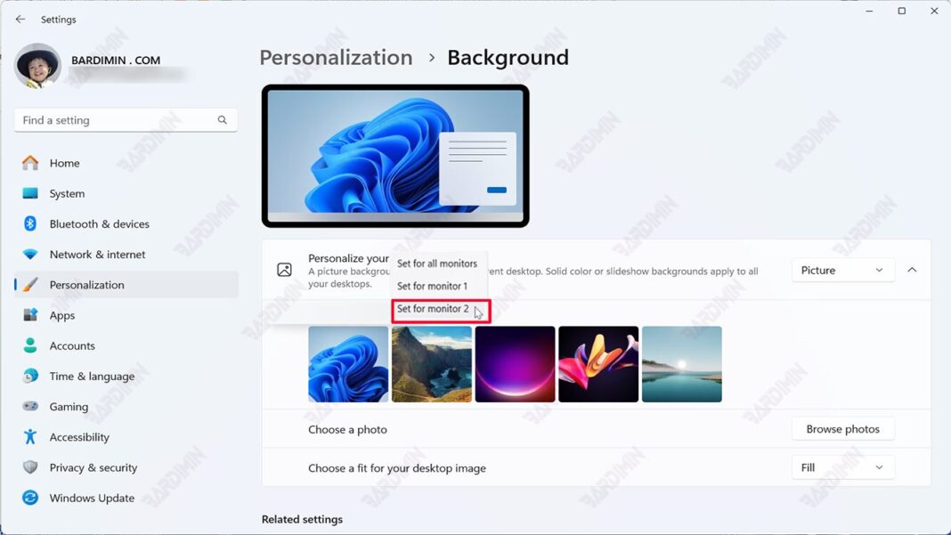 Easy Ways to Set Different Wallpaper for Each Monitor in Windows 11