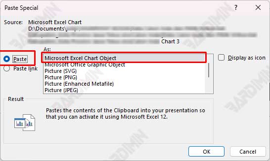 PowerPoint Embedded Object