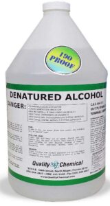 denatured alcohol