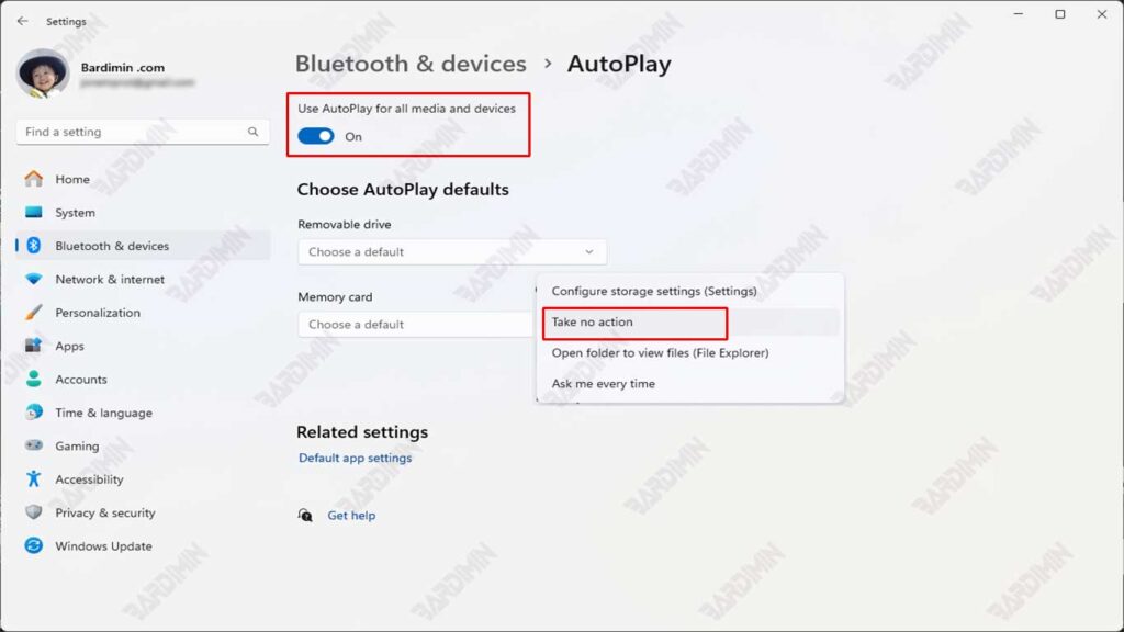 AutoPlay Windows 11