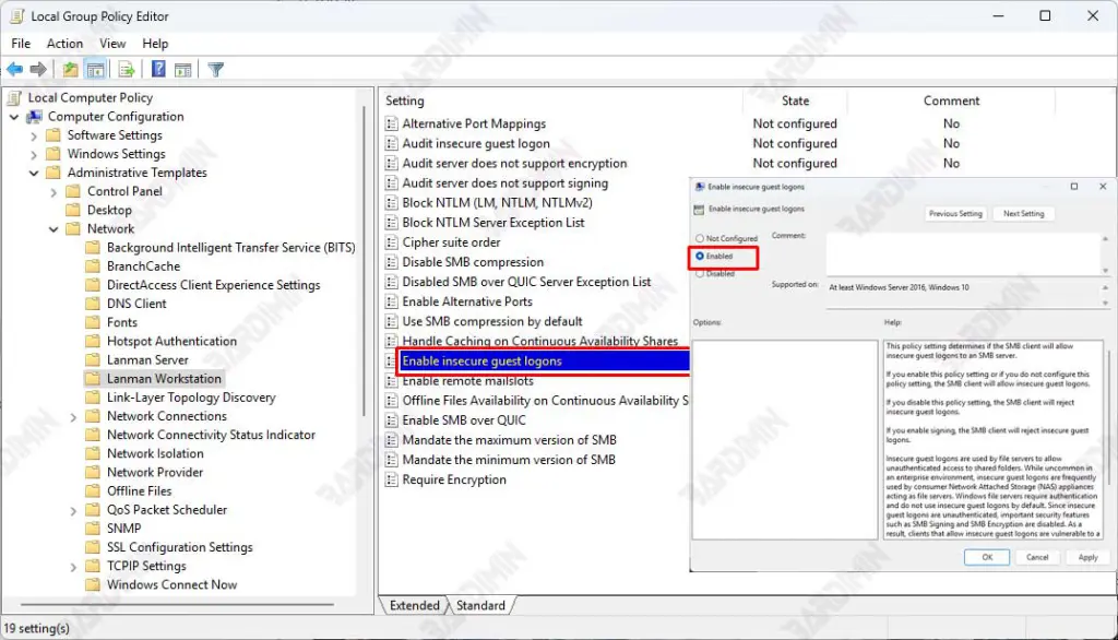 Group Policy Editor You Cant Access This Shared Folder