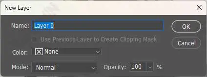photoshop new layer