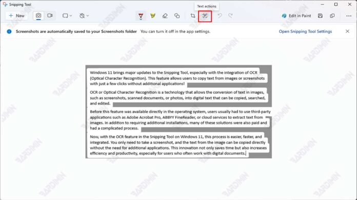 Recognize Snipping Tool Recognize Snipping Tool