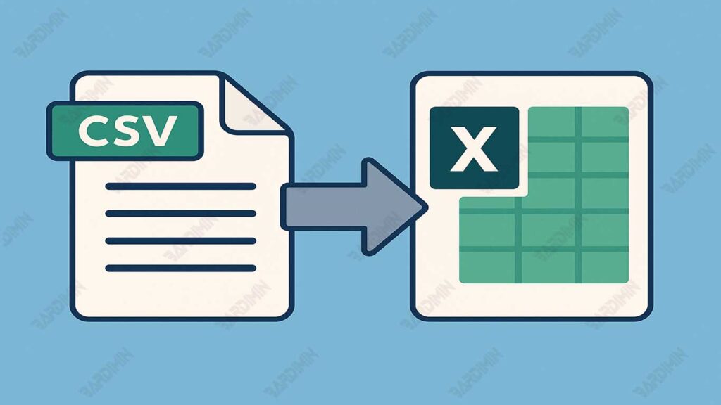 csv to excel