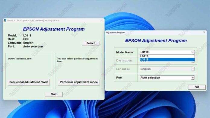 Adjustments Program Epson L3118 L3119 Adjustments Program Epson L3118 L3119