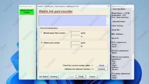 waste ink pad counter epso L 14150 waste ink pad counter epso L 14150